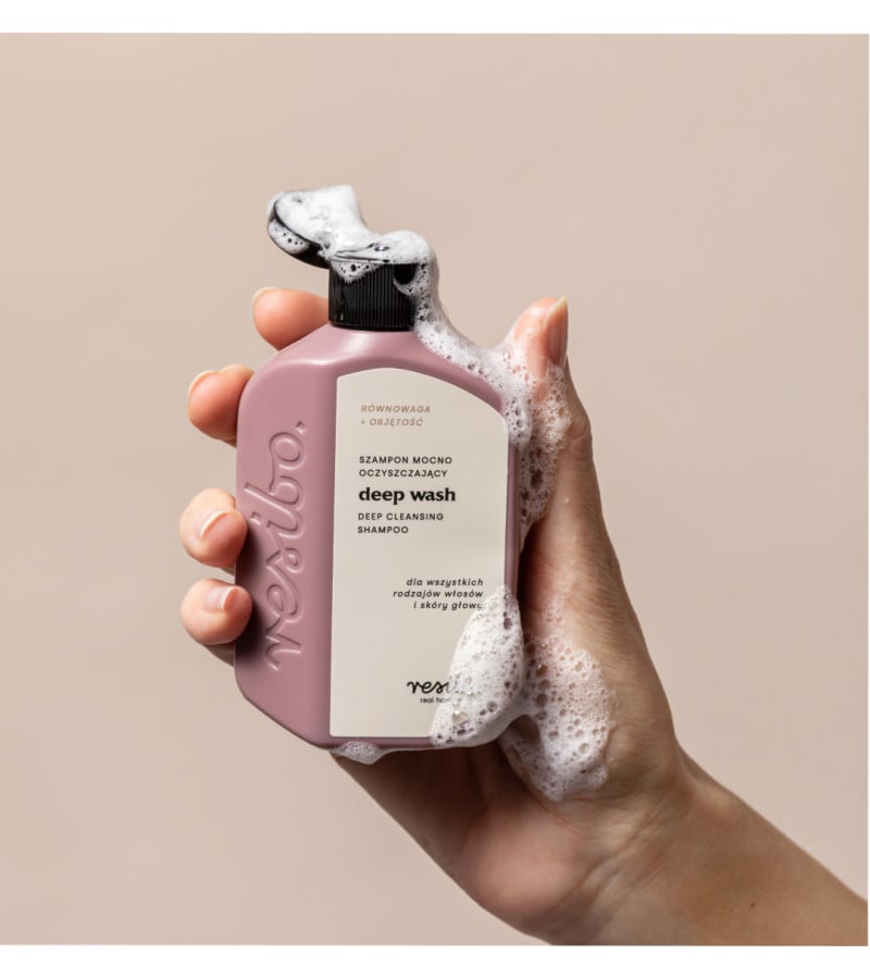 Mini Deep Wash - naturalny szampon mocno oczyszczający