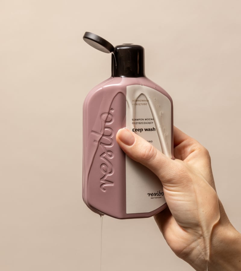 Deep Wash - naturalny szampon mocno oczyszczający - Resibo