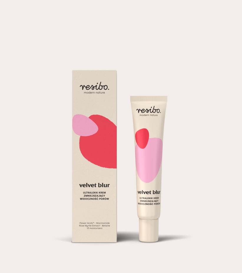Twoja skóra nigdy nie była tak gładka – ultralekki krem wygładzający Velvet Blur - Resibo