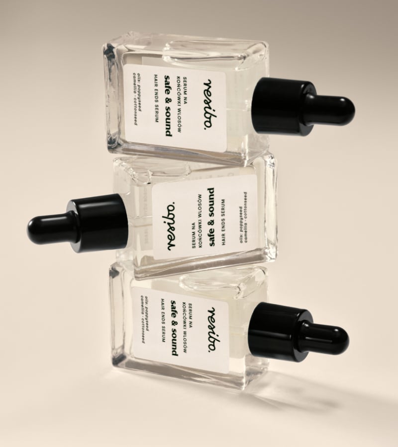 Naturalne serum wygładzające i zabezpieczające końcówki włosów