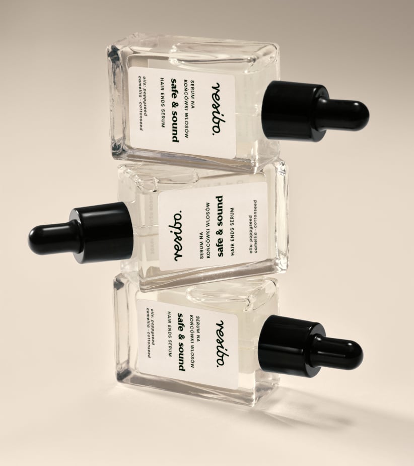 Naturalne serum wygładzające i zabezpieczające końcówki włosów