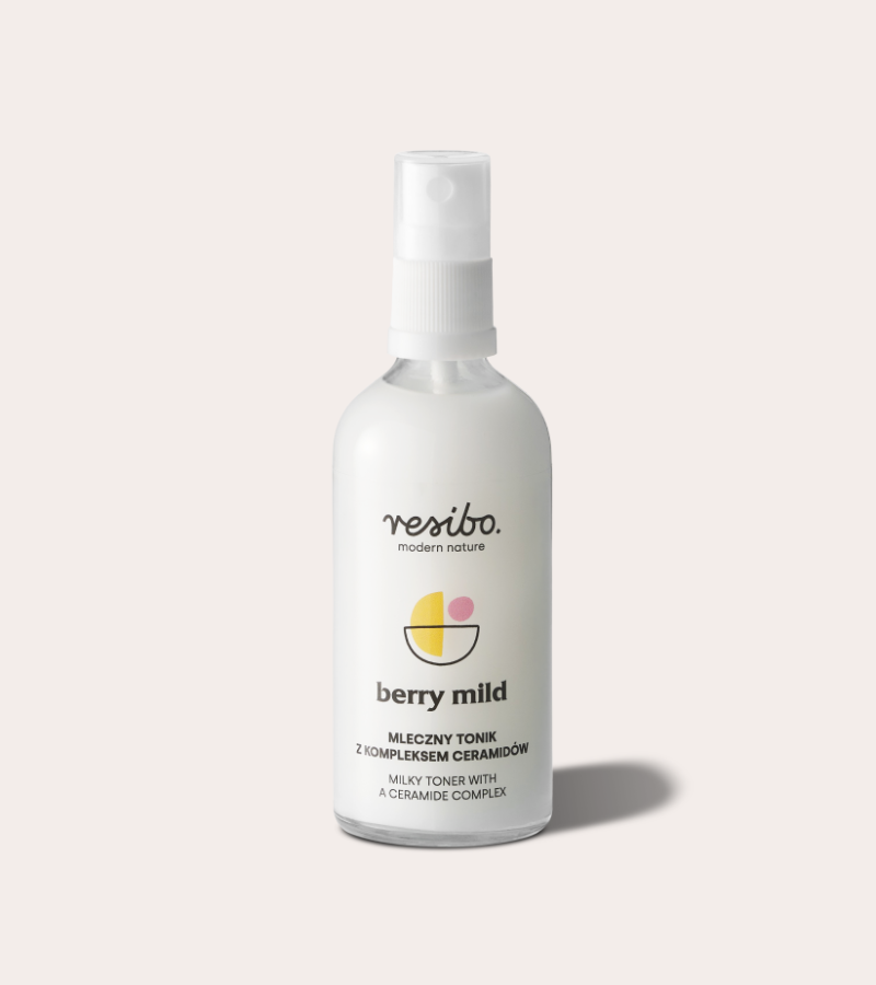 Berry Mild mleczny tonik z kompleksem ceramidów
